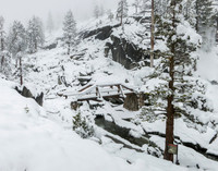 Foot Bridge over Yosemite Creek