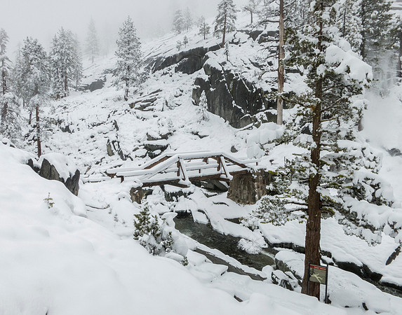 Foot Bridge over Yosemite Creek